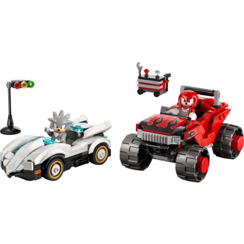LEGO® 77118 Silver autója Knuckles monster truckja ellen