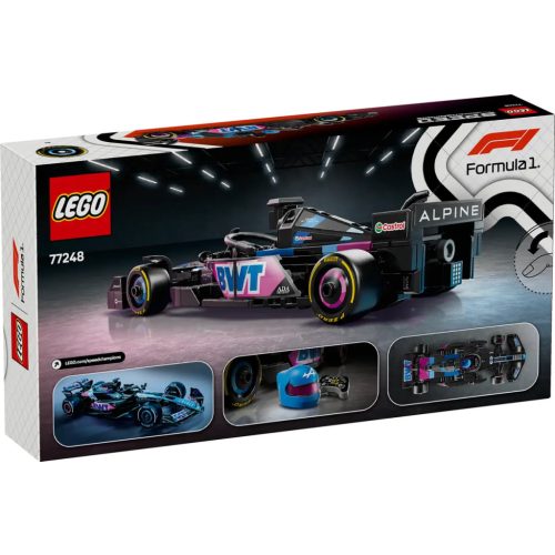 LEGO® BWT Alpine F1® Team A524 versenyautó