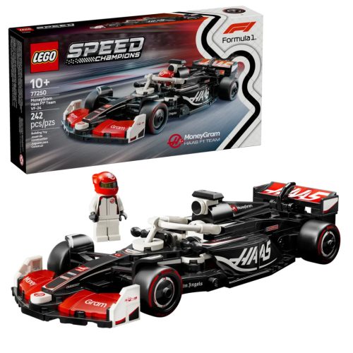 LEGO® MoneyGram Haas F1® Team VF-24 versenyautó