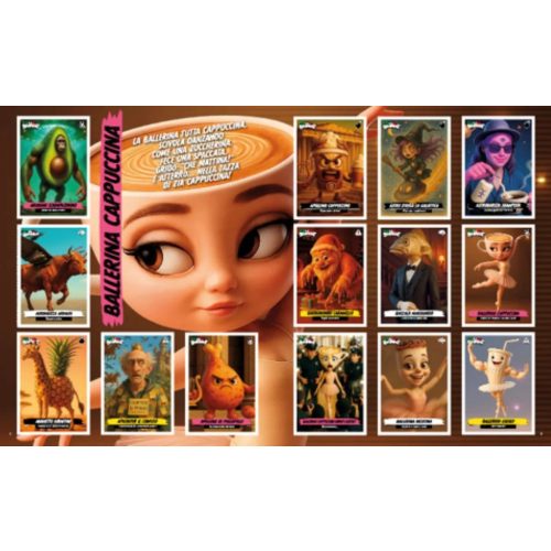 Panini Italian Brainrot Matrica kollekció - Album 2. sorozat