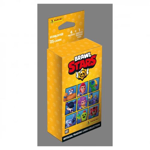 Panini Brawl Stars 25 kártya kollekció - Ecoblister