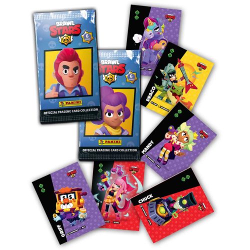 Panini Brawl Stars 25 kártya kollekció - Kártyacsomag