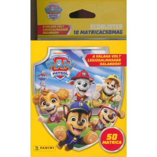 Panini Paw Patrol Mancs Őrjárat matricagyűjtemény - Ecoblister