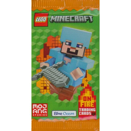BUE OCEAN LEGO MINECRAFT ON FIRE Kártya kollekció - Starterpack