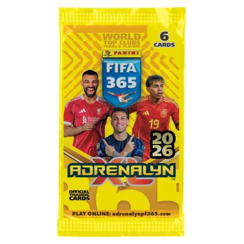Panini Fifa 365 ADRENALYN XL 2026 kártya doboz