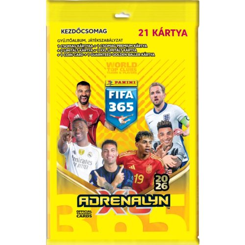 Panini Fifa 365 ADRENALYN XL 2026 Kezdőcsomag