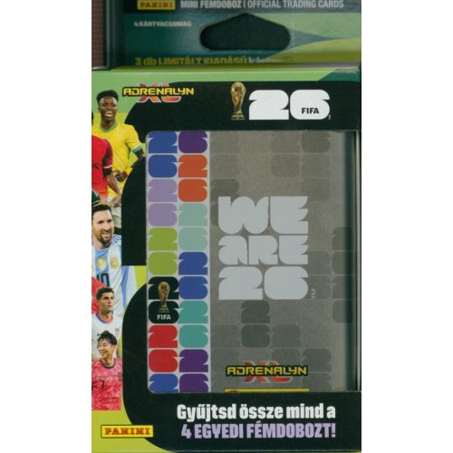 Panini FIFA World Cup 2026™ Adrenalyn XL™ - Mini fémdoboz