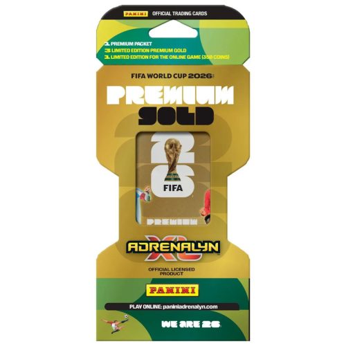 Panini FIFA World Cup 2026™ Adrenalyn XL™ - Premium Gold csomag