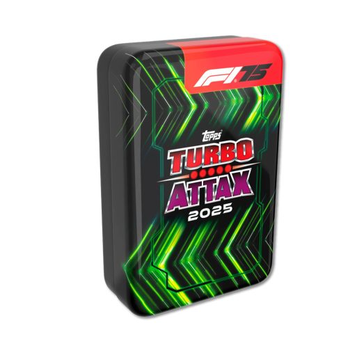 Topps F1 Turbo Attax 2025 Nagy Fémdoboz Shakedown