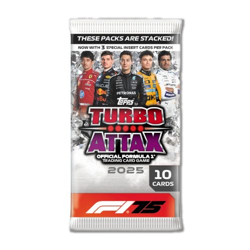Topps F1 Turbo Attax 2025 kártyacsomag