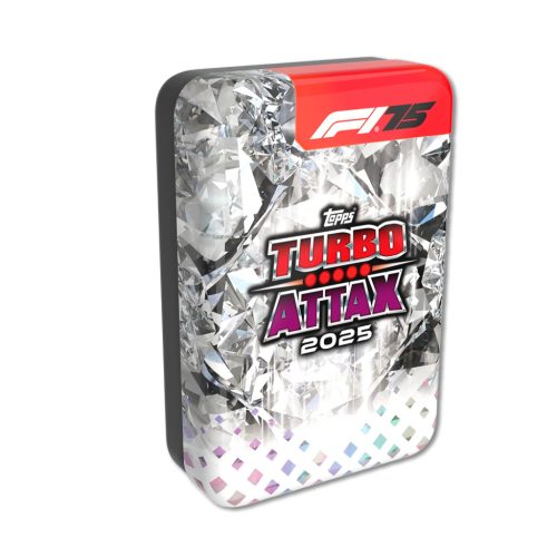 Topps F1 Turbo Attax fémdoboz Diamond Edit