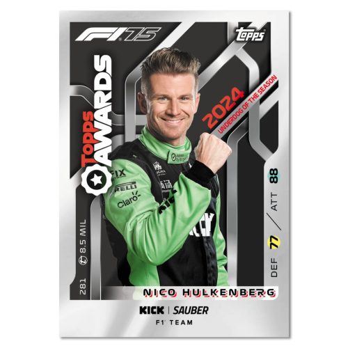 Topps F1 Turbo Attax fémdoboz Diamond Edit