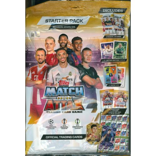 Topps UCC Match Attax 2025/26 – Kezdőcsomag