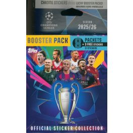 Topps UCC 25/26 Official sticker collection - Booster Pack