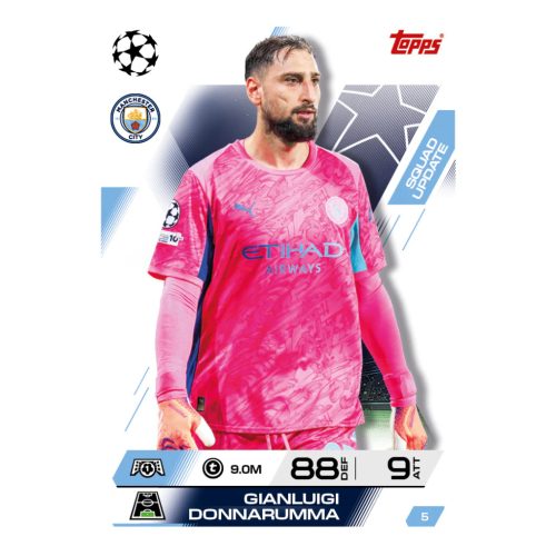 Topps UCC Match Attax Extra 2025/26 - Nagy fémdoboz