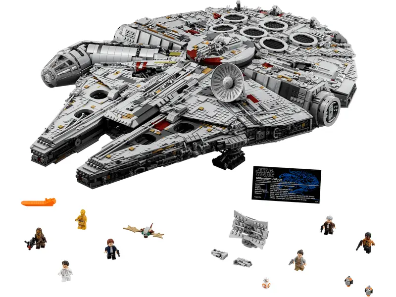 Építsd Fel a Galaxis Legsikeresebb Űrhajóját a LEGO® Star Wars Millennium Falcon™ Készlettel!