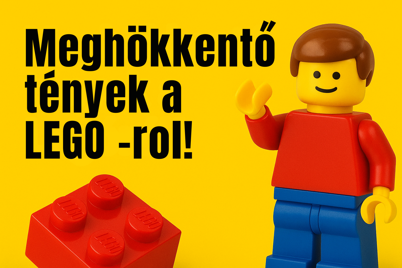 Meghökkentő tények a LEGO -ról!